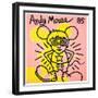 Andy Mouse 1985-Keith Haring-Framed Giclee Print