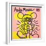 Andy Mouse 1985-Keith Haring-Framed Giclee Print