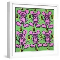 Andy Mouse 1985-Keith Haring-Framed Giclee Print