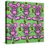 Andy Mouse 1985-Keith Haring-Stretched Canvas