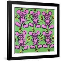 Andy Mouse 1985-Keith Haring-Framed Giclee Print