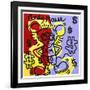 Andy Mouse 1985-Keith Haring-Framed Giclee Print