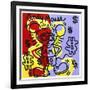 Andy Mouse 1985-Keith Haring-Framed Giclee Print