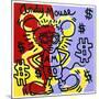 Andy Mouse 1985-Keith Haring-Mounted Giclee Print