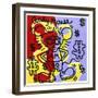 Andy Mouse 1985-Keith Haring-Framed Giclee Print