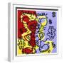 Andy Mouse 1985-Keith Haring-Framed Giclee Print