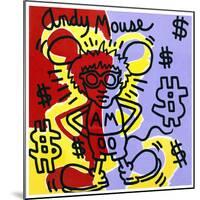 Andy Mouse 1985-Keith Haring-Mounted Giclee Print