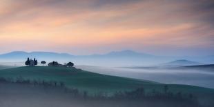 Capella di Vitaleta at Dawn – Tuscany II-Andy Mumford-Stretched Canvas