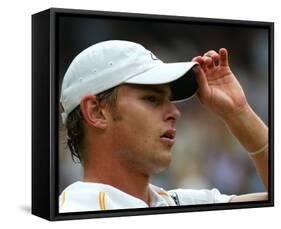 Andy Roddick-null-Framed Stretched Canvas