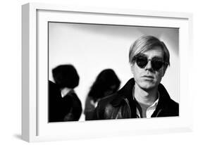 Andy Warhol, 1966 (2)-Andy Warhol/ Nat Finkelstein-Framed Art Print