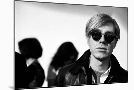 Andy Warhol, 1966 (2)-Andy Warhol/ Nat Finkelstein-Mounted Art Print