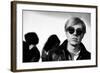 Andy Warhol, 1966 (2)-Andy Warhol/ Nat Finkelstein-Framed Art Print