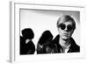 Andy Warhol, 1966 (2)-Andy Warhol/ Nat Finkelstein-Framed Art Print