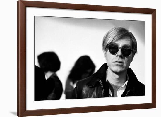 Andy Warhol, 1966 (2)-Andy Warhol/ Nat Finkelstein-Framed Art Print