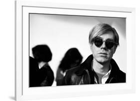 Andy Warhol, 1966 (2)-Andy Warhol/ Nat Finkelstein-Framed Art Print