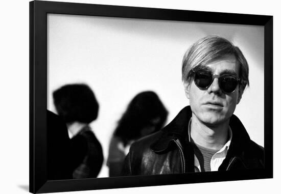 Andy Warhol, 1966 (2)-Andy Warhol/ Nat Finkelstein-Framed Art Print