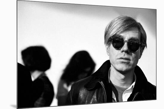 Andy Warhol, 1966 (2)-Andy Warhol/ Nat Finkelstein-Mounted Art Print
