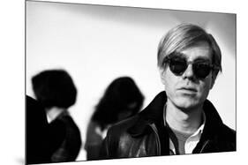 Andy Warhol, 1966 (2)-Andy Warhol/ Nat Finkelstein-Mounted Art Print