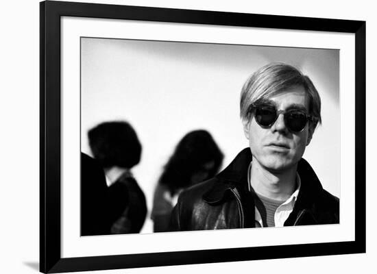 Andy Warhol, 1966 (2)-Andy Warhol/ Nat Finkelstein-Framed Art Print