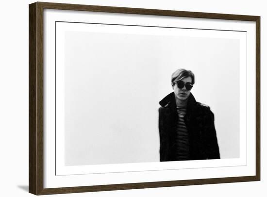 Andy Warhol, 1966-Andy Warhol/ Nat Finkelstein-Framed Art Print