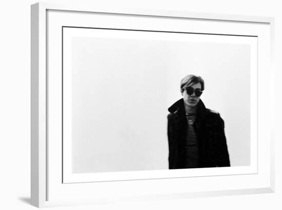 Andy Warhol, 1966-Andy Warhol/ Nat Finkelstein-Framed Art Print