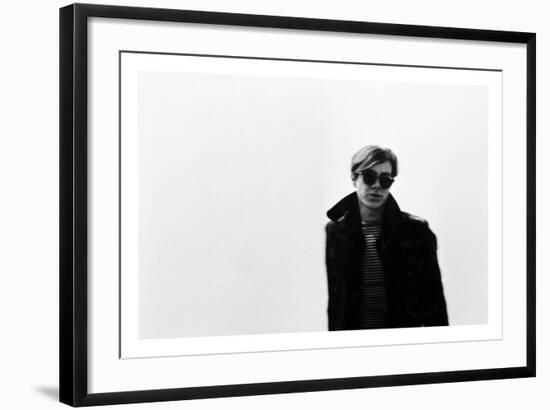 Andy Warhol, 1966-Andy Warhol/ Nat Finkelstein-Framed Art Print