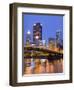 Andy Warhol Bridge (7th Street Bridge) over the Allegheny River, Pittsburgh, Pennsylvania, United S-Richard Cummins-Framed Photographic Print