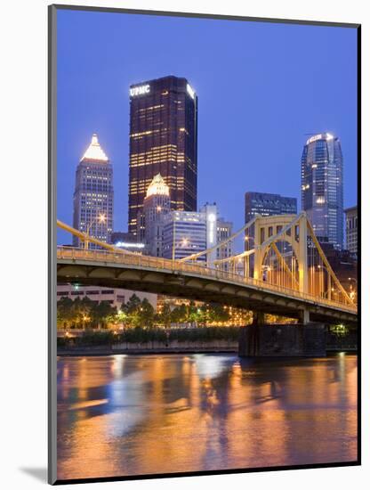 Andy Warhol Bridge (7th Street Bridge) over the Allegheny River, Pittsburgh, Pennsylvania, United S-Richard Cummins-Mounted Photographic Print