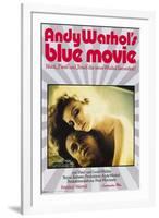 Andy Warhol's Blue Movie-null-Framed Art Print