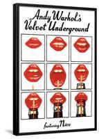 Andy Warhol's Velvet Underground Featuring Nico Music Poster-null-Framed Poster