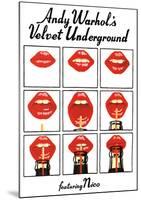 Andy Warhol's Velvet Underground Featuring Nico Music Poster-null-Mounted Poster