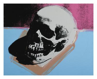 額装品/Skull (white) 1976 exhibition（ウォーホル） 額装品/Skull (white) 1976 exhibition（ウォーホル）
