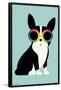 Andy Westface - Boston Terrier Work Hard-Trends International-Framed Poster