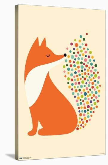 Andy Westface - Fox Little Fire-Trends International-Stretched Canvas