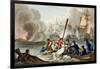 Anecdote at the Battle of Trafalgar-William Heath-Framed Giclee Print