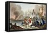 Anecdote at the Battle of Trafalgar-William Heath-Framed Stretched Canvas