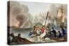 Anecdote at the Battle of Trafalgar-William Heath-Stretched Canvas