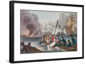 Anecdote at the Battle of Trafalgar-William Heath-Framed Giclee Print