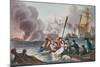 Anecdote at the Battle of Trafalgar-William Heath-Mounted Giclee Print