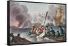 Anecdote at the Battle of Trafalgar-William Heath-Framed Stretched Canvas