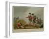 Anecdote of the Bravery of the Scotch Piper of the 11th Highland Regiment at the Battle of Vimiero-Franz Joseph Manskirch-Framed Giclee Print