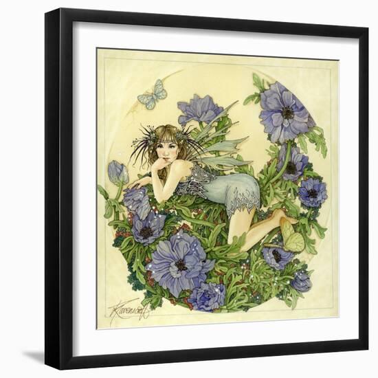 Anemone 2-Linda Ravenscroft-Framed Giclee Print