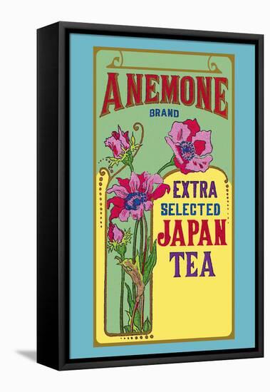 Anemone Brand Tea-null-Framed Stretched Canvas
