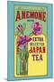 Anemone Brand Tea-null-Mounted Art Print