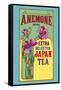 Anemone Brand Tea-null-Framed Stretched Canvas