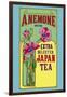 Anemone Brand Tea-null-Framed Art Print