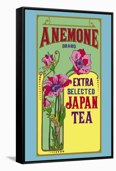 Anemone Brand Tea-null-Framed Stretched Canvas