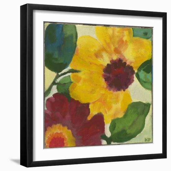 Anemone Garden 1-Kim Parker-Framed Giclee Print