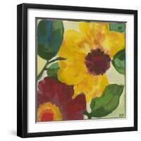 Anemone Garden 1-Kim Parker-Framed Giclee Print