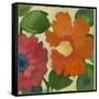 Anemone Garden 4-Kim Parker-Framed Stretched Canvas